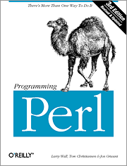 Buchcover von Programming Perl, 3rd Edition, O'Reilly