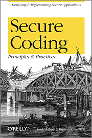 Buchcover von Secure Coding: Principles and Practices, O'Reilly